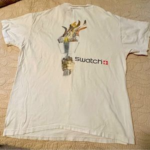 1996 Centennial Olympic Games Swatch T shirt no stains